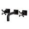 Kingston Brass KS6125BX Two-Handle Wall Mount Bathroom Faucet, Oil Rubbed Bronze KS6125BX - alternate 1